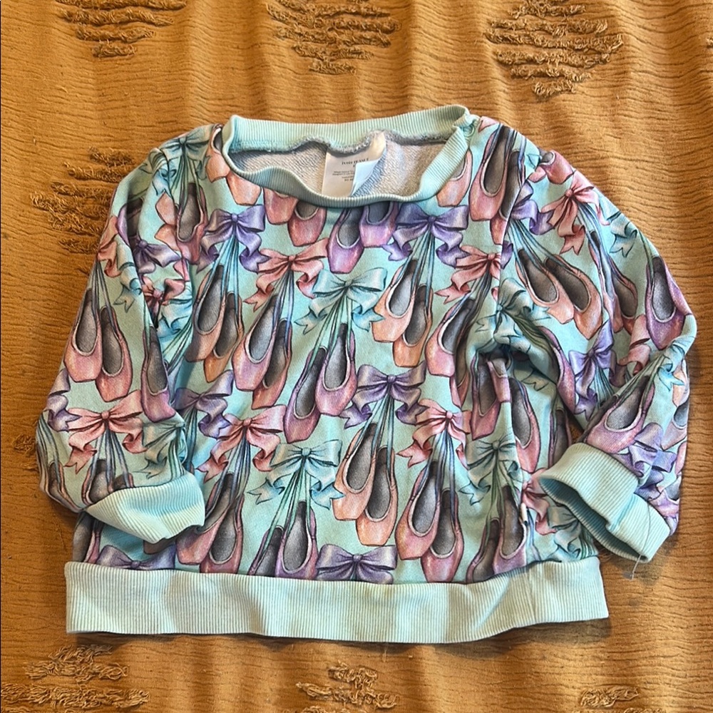 Posh Peanut Mint and Tan Sweatshirt